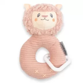 New Baby Dětské plyšové chrastítko Lama