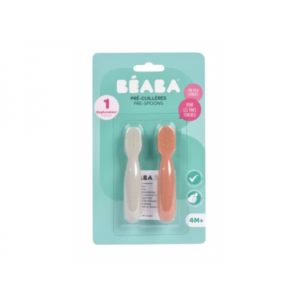 Beaba První trénovací lžičky silikonové