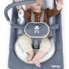 INGENUITY Lehátko masážní vibrující s melodií Happy Belly™ Rock-to-Bounce - 0m+ do 9kg