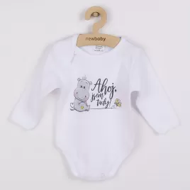 New Baby Body s potiskem Ahoj, jsem tady!