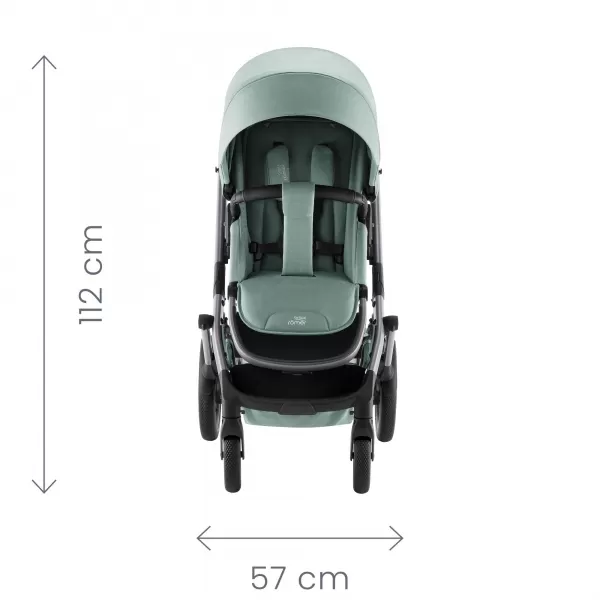 Britax Set kočárek Smile 5Z + hluboká korba + autosedačka Baby-Safe Pro