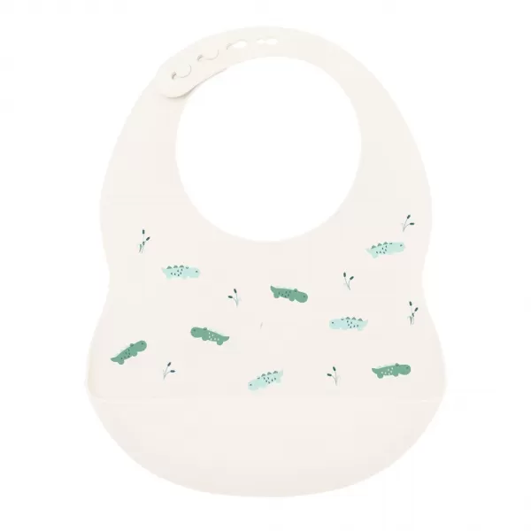 NATTOU Bryndák silikonový se zapínáním bez BPA