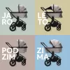 Zopa Set kočárek Move Cross 3 + hluboká korba  Move XL 3 + autosedačka XM boss grey+ báze
