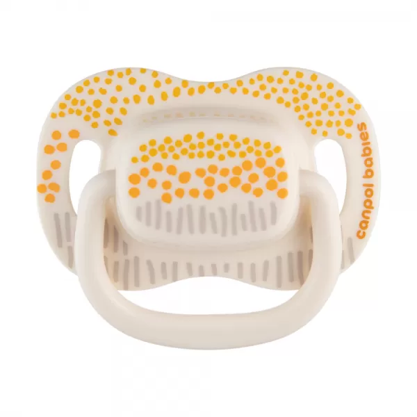 CANPOL BABIES Set symetrických silikonových dudlíků Mountains 6-18m 2ks