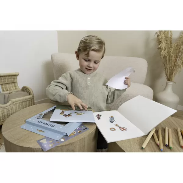 Little Dutch Sada se samolepkami Jim & Friends