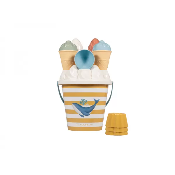 Little Dutch Sada na písek kyblík se zmrzlinou