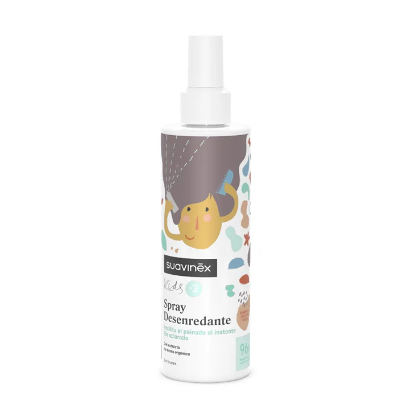 SUAVINEX SET Dětský sprej na rozčesávání KIDS 250 ml+ hřebínek