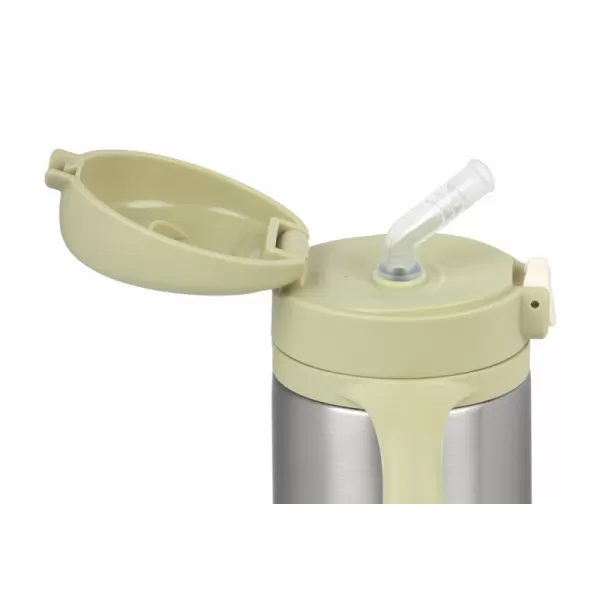 Bebeconfort Hrnek termoizolační s brčkem nerez 280 ml