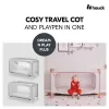 Hauck Cestovní postýlka Dream N Play Plus Dusty