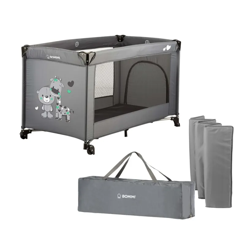 Bomimi MONDO postýlka giraffe&bear, tm-s