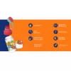 Quokka Plastová láhev Ice Kids s poutkem 430 ml