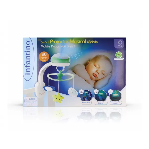 Infantino Hudební kolotoč s projekcí 3v1