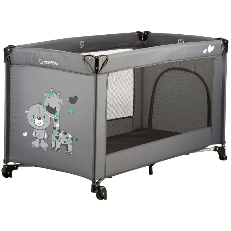 Bomimi MONDO postýlka giraffe&bear, tm-s