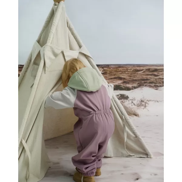 LEOKID Softshellový overal Color Block