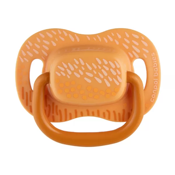 CANPOL BABIES Set symetrických silikonových dudlíků Mountains 6-18m 2ks