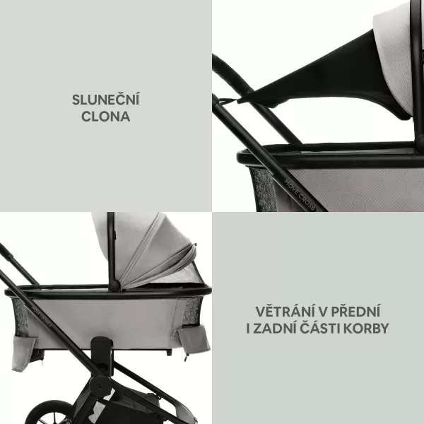 Zopa Set kočárek Move Cross 3 + hluboká korba Move XL 3 + autosedačka XM