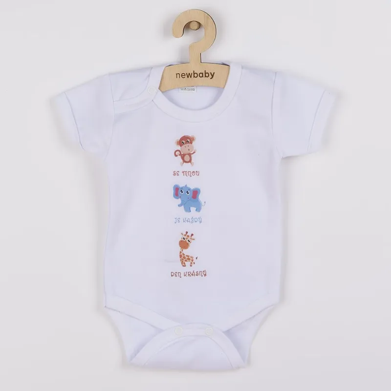 New Baby Body s potiskem ...Krásný Den