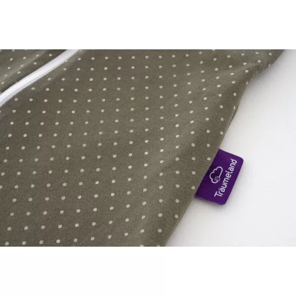 TRÄUMELAND Letní spací pytel Liebmich Pünktchen Oliv 60 cm