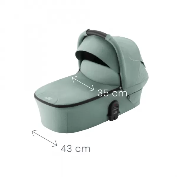 Britax Set kočárek Smile 5Z + hluboká korba + autosedačka Baby-Safe PRO + Vário Base 5Z