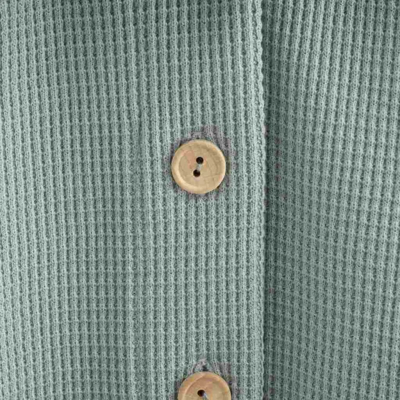 New Baby Kojenecký kabátek na knoflíky Luxury clothing Oliver šedý