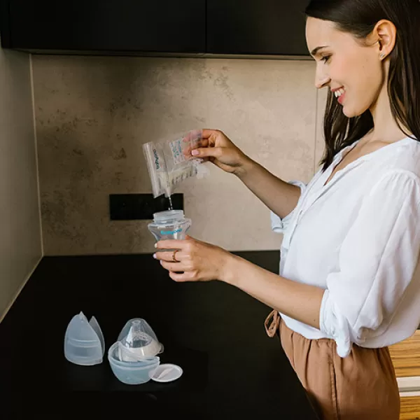BABYONO Sáčky na mateřské mléko 180 ml 30 ks