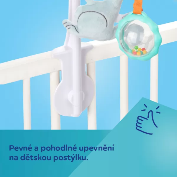 CANPOL BABIES Kolotoč plyšový s melodiemi FOX