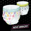PAMPERS Kalhotky plenkové Ninjamas Pyjama Pants Srdíčka, 10 ks, 7 let, 17kg-30kg