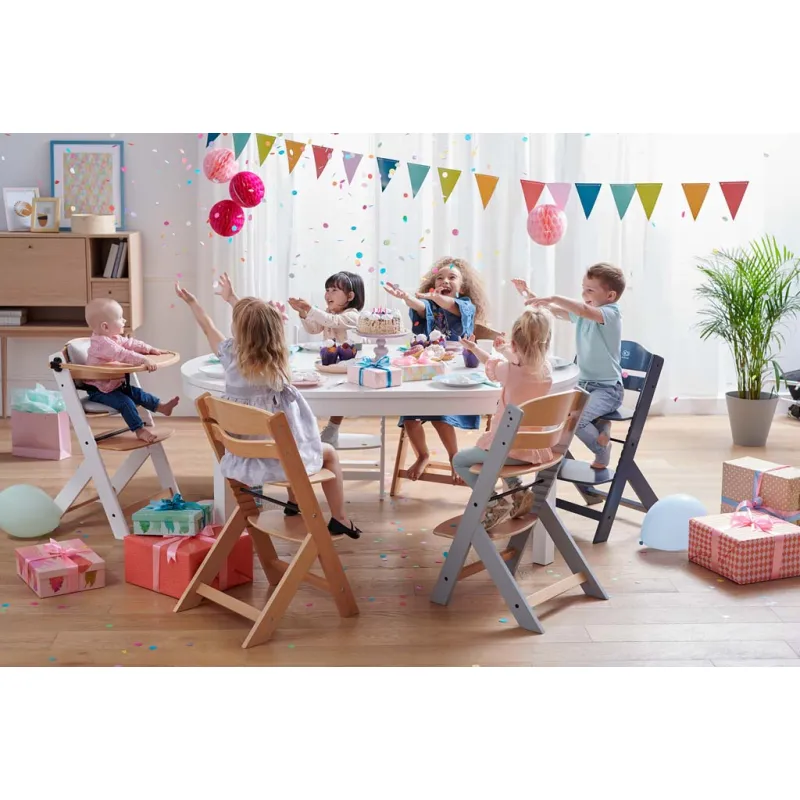 KINDERKRAFT SELECT Židlička jídelní Enock s polstrováním, Premium