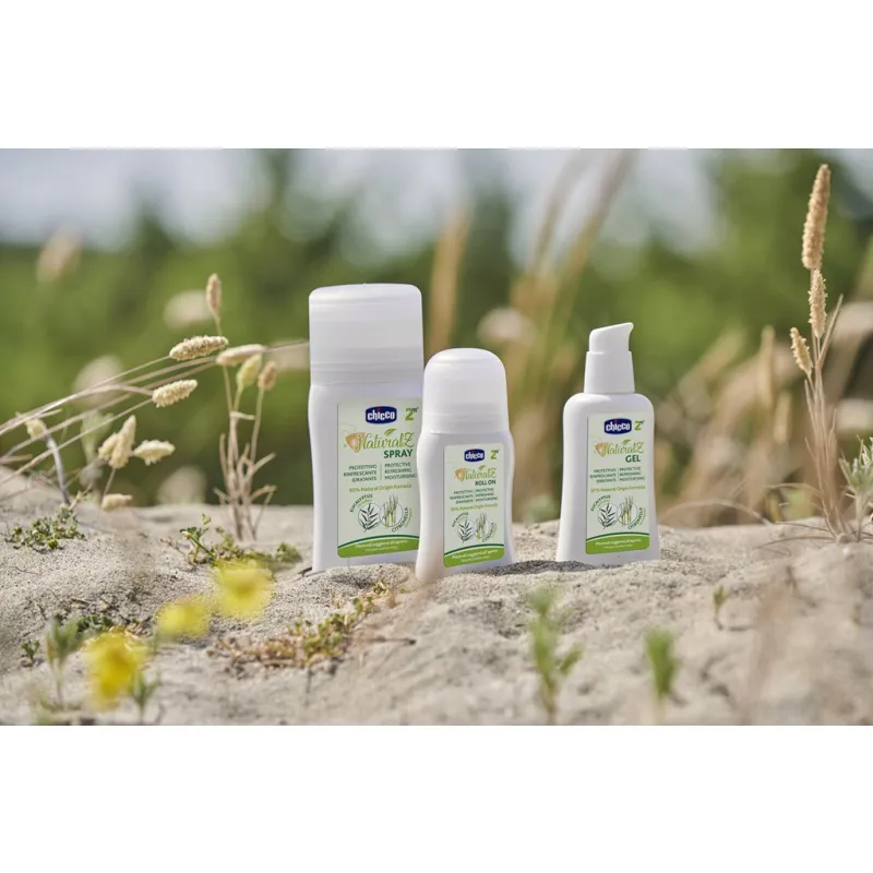 CHICCO Gel proti komárům ochranný a osvěžující 97% přírodních složek 60ml, 2m+