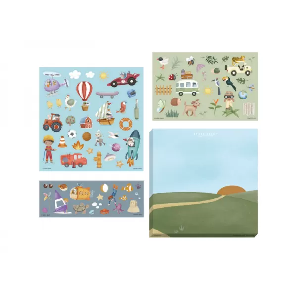 Little Dutch Sada se samolepkami Jim & Friends