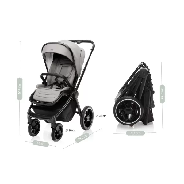 Zopa Set kočárek Move Cross 3 + hluboká korba Move XL 3 + autosedačka XM