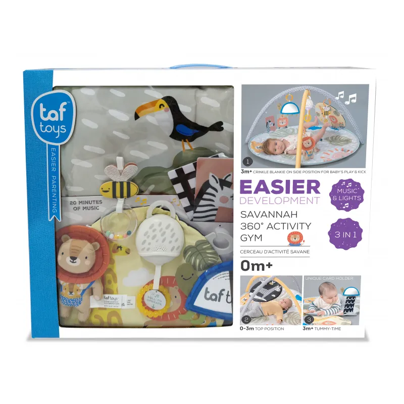 Taf Toys Hrací deka s hrazdou Savana