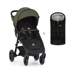 PETITE&MARS Kočárek sportovní Street2 RWS Black + PETITE&MARS fusak Jibot ZDARMA