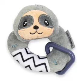 New Baby Dětské plyšové chrastítko Sloth