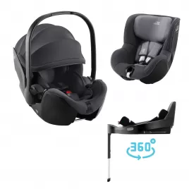 Römer Autosedačka set Baby-Safe Pro + Vario Base 5Z + autosedačka Dualfix 5z + letní potah ZDARMA
