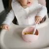 Baby Ono Dětská flexibilní lžička zelená