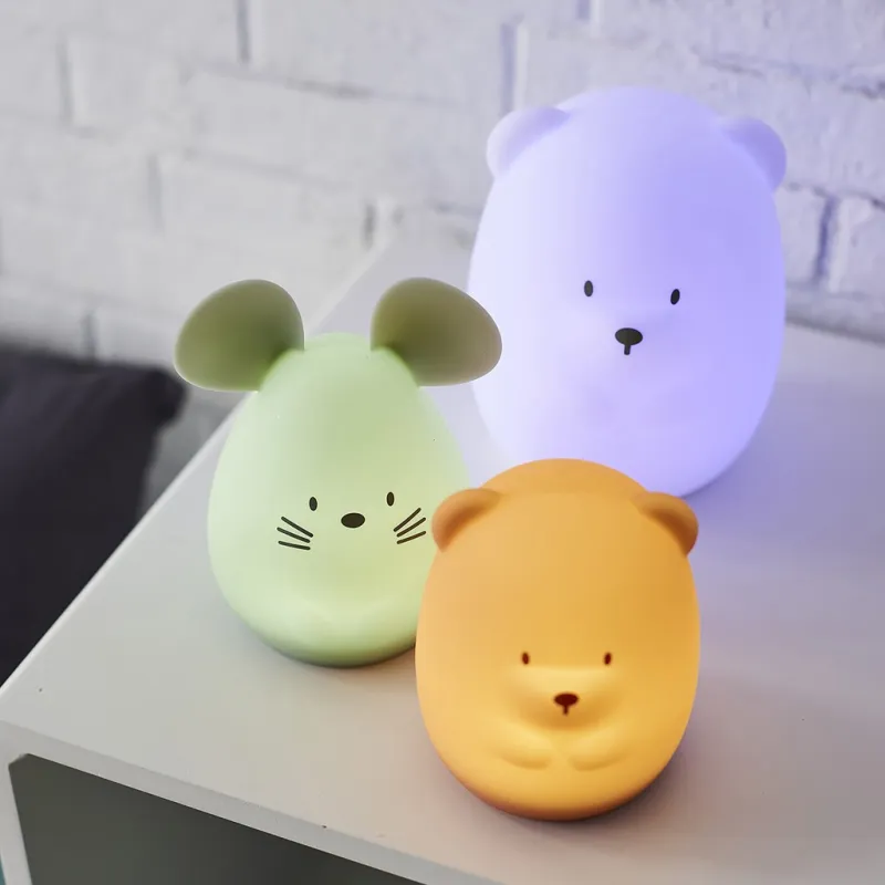 NATTOU Světýlko noční silikónové velké 16 cm