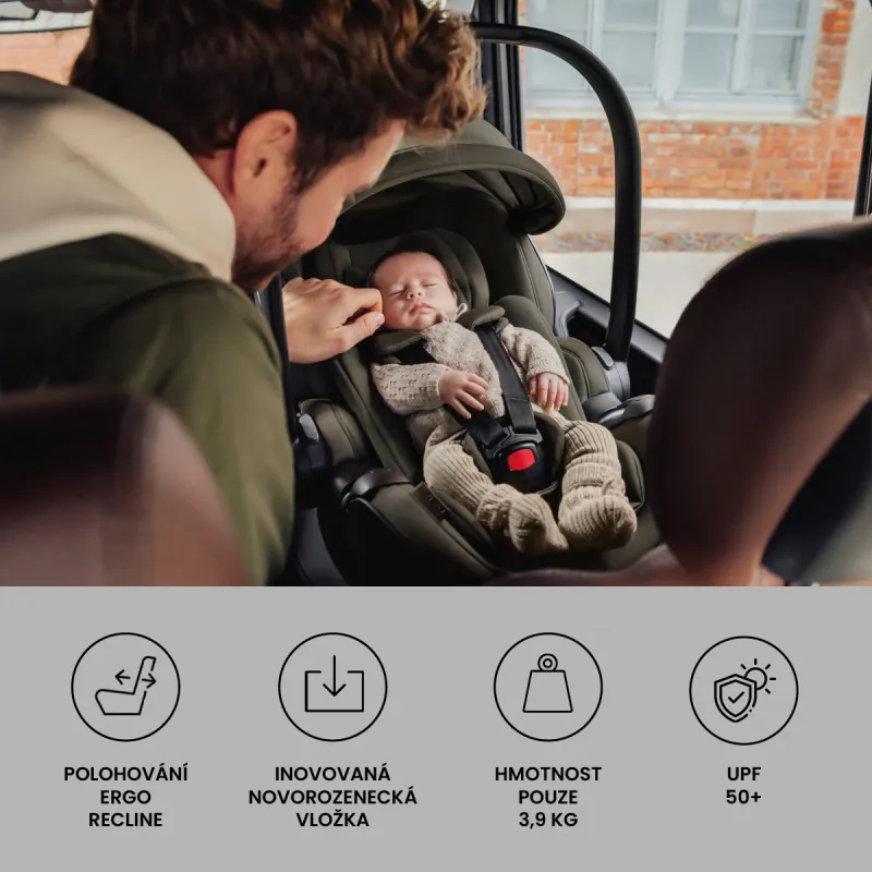 Britax Set kočárek Smile 5Z + hluboká korba + autosedačka Baby-Safe Pro