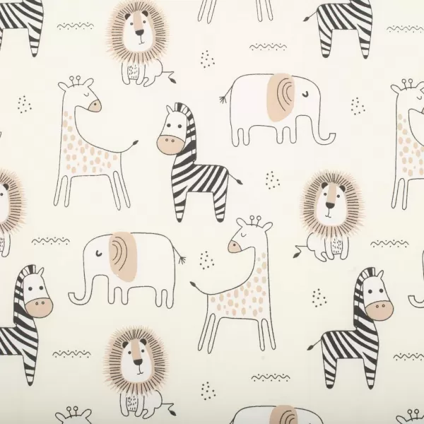 New Baby Dětská pěnová matrace BASIC 120x60x5 cm ZOO