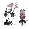 KINDERKRAFT SELECT Tříkolka Spinstep, Premium