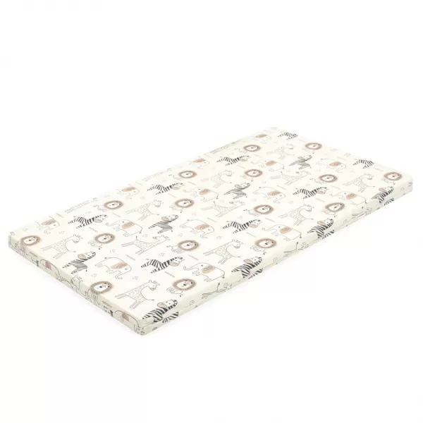 New Baby Dětská pěnová matrace BASIC 120x60x5 cm ZOO