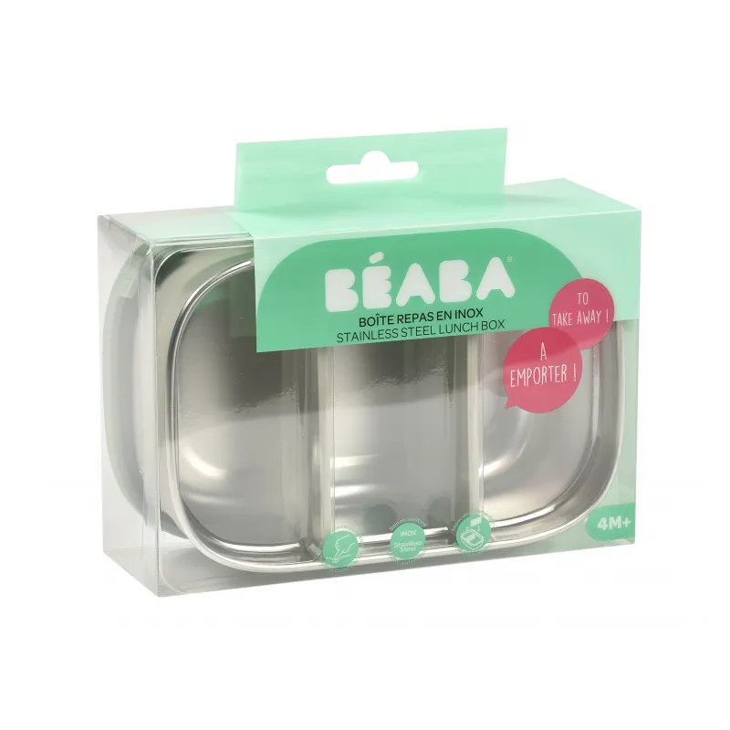 Beaba Svačinový box nerez