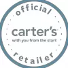 CARTER'S Body bez rukávů s volánem Brown Flowers holka 3m