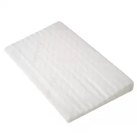 New Baby Kojenecký polštář - klín BASIC 59x37cm do postýlky bílý