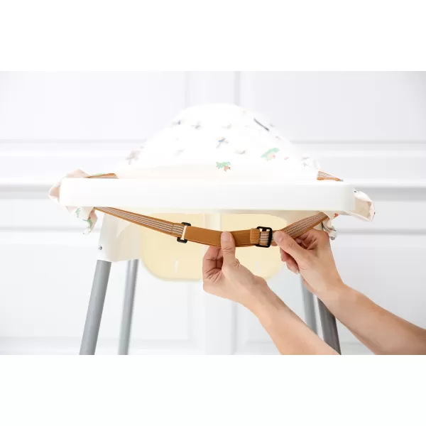 BIBADO Bryndák s upínáním na jídelní židličku