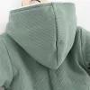 New Baby Kojenecká kombinéza s kapucí Frosty mint