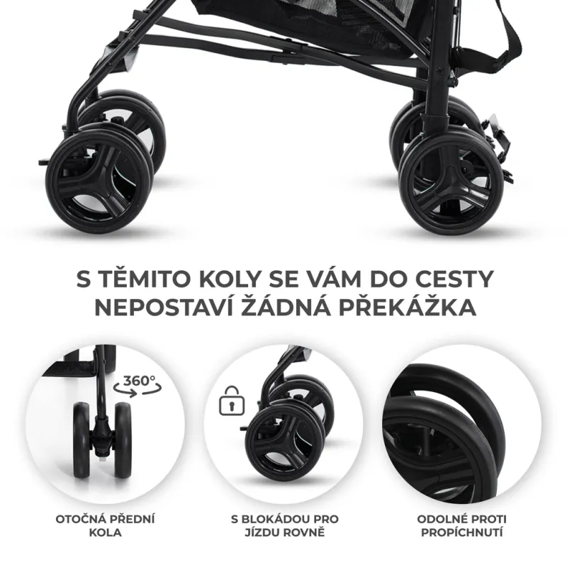 KINDERKRAFT Kočárek golfový Tik