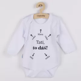 New Baby Body s potiskem Tati, to dáš!