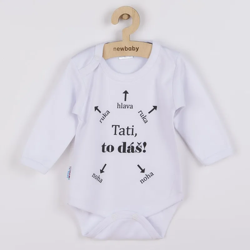 New Baby Body s potiskem Tati, to dáš!