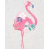 CARTER'S Triko na ramínka Pink Flamingo holka 18m
